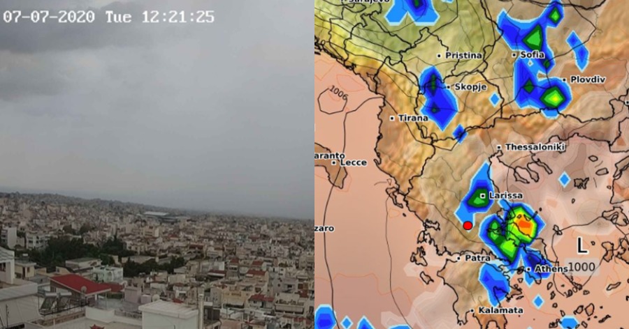 Καιρός: Ισχυρές καταιγίδες με χαλάζι σήμερα – Οι περιοχές που θα «βουλιάξουν» από τη βροχή