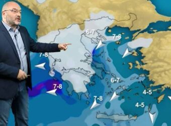 Καιρός: Ερχονται χιόνια και δριμύ ψύχος! Η πρώτη εικόνα απ’ τον Αρναούτογλου