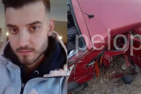 Θλίψη στην Πάτpα: Αuτός είναι ο 25χpονος Νίκος ποu σκοτωθήκε σε τροχαίο!