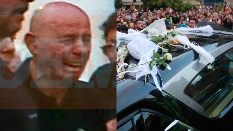 Μαζωνάκης: Σπάραξε ο πατέρας του πάνω από το φέρετρό του – Τραγική φιγούρα οι αδερφές του στη Νίκαια (Φωτογραφίες)